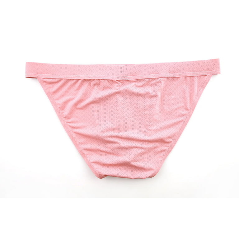 Aayomet Underpants For Men Men's Boxer Briefs Underwear Dual Pouch Quick  Dry Polyamide Sports Underwear,Pink XXL 