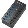 thumbnail image 2 of Concentrador Sabrent 3.0 USB 36W de 7 puertos con interruptores de ali SABRENT Concentrador USB, 2 of 2