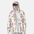 thumbnail image 2 of Fotbe Tulips Flowers Chaqueta con Protección Solar UPF 50+ para Hombre y Mujer, Camisa con Capucha y Bolsillos-X-Large, 2 of 7