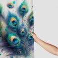 thumbnail image 3 of Leisuo Shower Curtain Mulberry Park - Unique Design, High Definition Digital Printing, Durable Polyester Fabric, Easy to Install White, 3 of 7