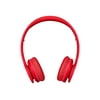 Beats Matte Solo HD - Headphones with mic - on-ear - matte red