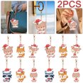 thumbnail image 1 of Llavero Con Forma Especial Doble Cara 10 Uds. (animales Navidad), 1 of 4