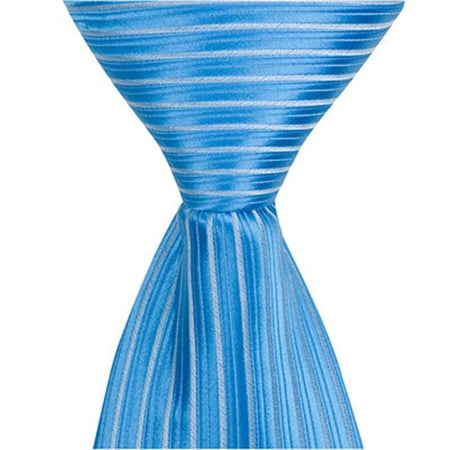 

Matching Tie Guy 4145 B20 - 11 in. Zipper Necktie - Blue- 24 Month to 4T