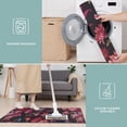 thumbnail image 6 of Pioneer Flower Floral Print Pattern Kitchen Rugs Sets Of 3,Kitchen Runner Rugs Non Skid Washable,Decorative Kitchen Floor Mats for Kitchen,Sink,Laundry,17"x30"+ 17"x47" + 17"x59", 6 of 6