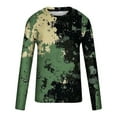 thumbnail image 4 of Drindf Men's Long Sleeve Tees Big and Tall Military Tactical T Shirts Fashion Camo Graphic Tee Loose Fit Crew Neck Tops Lightweight Tshirts, 4 of 5