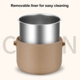 thumbnail image 3 of Boîte à LUNCH Isotherme en Acier Inoxydable Conteneur PORTABLE Étanche pour Bureau École, 3 of 7