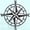 Black, variant on ESTART 17 inch Nautical Compass Metal Wall Art, Black Indoor Outdoor Coastal Farmhouse Home Decor