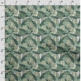 thumbnail image 3 of Soimoi Leaves Printed,Cuddle Minky Fabric, Sewing Fabric by The Yard 56 Inch Wide,Decorative Plush Soft Fabric, Baby Garments, Toys and Blankets, Green & White, 3 of 5