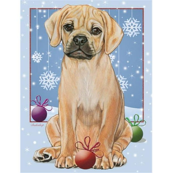 Puggle Christmas Boxed Cards - Pack of 10