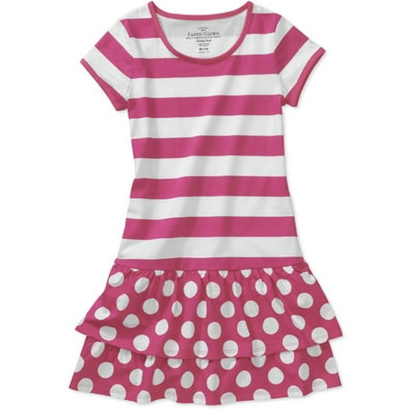 Faded Glory Faded Glroy Girl 2 Tier Dress