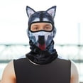thumbnail image 2 of 3D Cat Breathable Ski Balaclava Sheisty Face Mask With Ears For Outdoor Ski Activities, 2 of 8