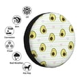 thumbnail image 4 of Balery Avocado of a Hear Cubiertas para Neumáticos - Protector Resistente para Neumáticos de Camioneta, SUV, Remolque, Camper y RV-16 inch, 4 of 6