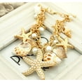 thumbnail image 2 of Fiudx Joyería Ocean, Elegante Pulsera de Perlas de Aleación, Elegante Collar con Colgante, Conjunto de Brazalete Duradero, Accesorio de Moda, Ropa de Mujer para Ocasiones Especiales, Diseño Especial, 2 of 4