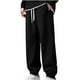 thumbnail image 1 of Pantalones largos de verano para hombre con bolsillo y cordón, pantalones casuales con bolsillo para hombre, 1 of 5