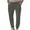 Dark Gray, variant on KeShDi Mens Hiking Pants Mens Running Pants Man Fashion Fallow Pockets Elastic Waist High Waist Binding Leg Sweatpants Gray 3X