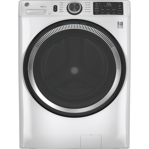 GE® 5.5 cu. ft. (IEC) Capacity Washer with Built-In Wifi White - GFW550SMNWW