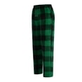 thumbnail image 5 of ibiyuan Mens Pajama Pants Set Cotton Lightweight Plaid Sleep & Lounge 3-Pack PJ Bottoms with Pockets and Button Fly, 5 of 9