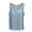 Light Blue, variant on Camisoles & Tanks Women's Neck Sleeveless Knit Ribbed Fitted Casual Crop Tank Top, White, L
