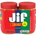 thumbnail image 3 of (4 pack) Jif Creamy Peanut Butter, 40 oz Jars (2 Pack), 3 of 21