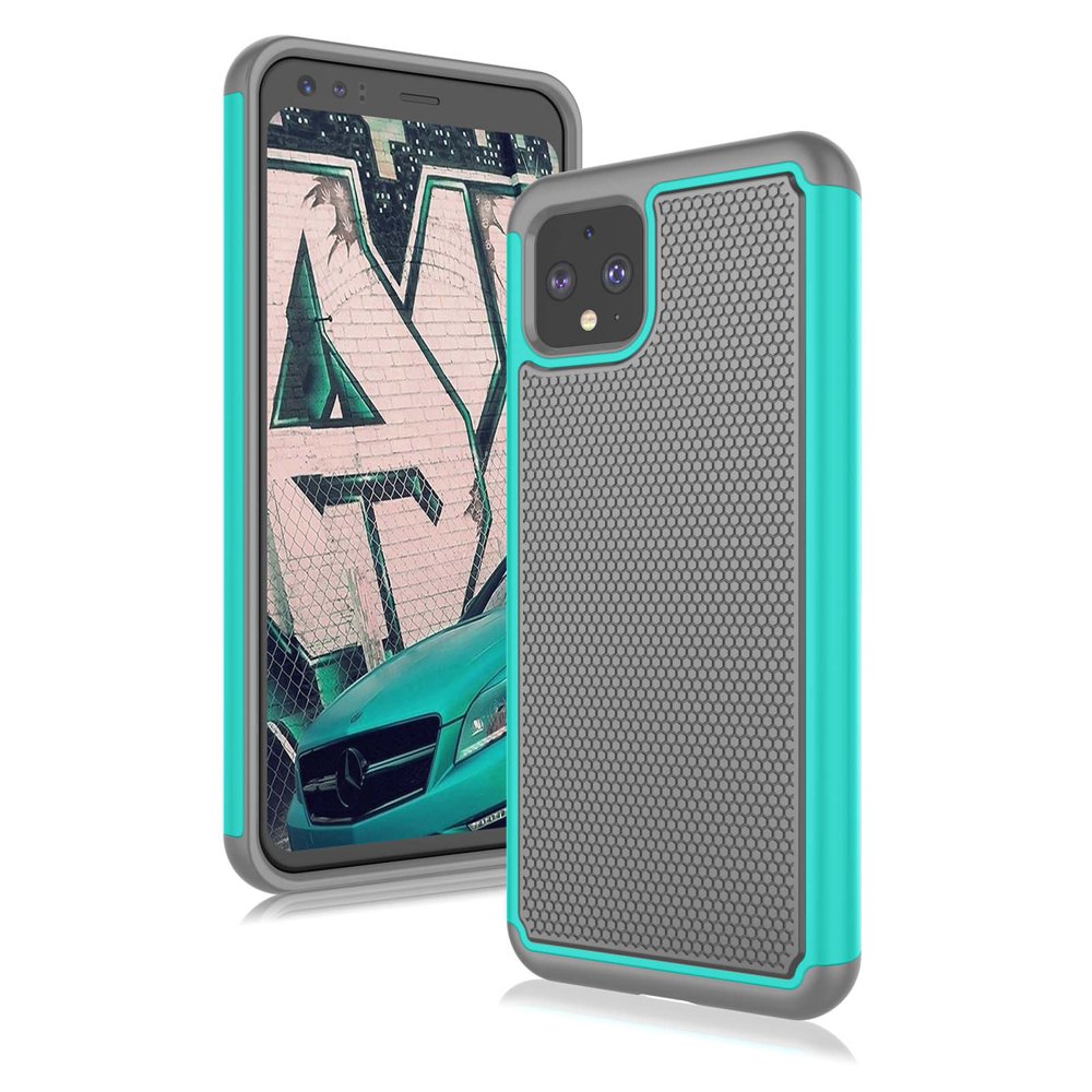 Google Pixel 4 Cases, Sturdy Case for Google Pixel 4 5.7", Njjex Shock Absorbing Dual Layer