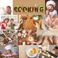 thumbnail image 4 of 25Pcs Chef Set for Kids Kitchen Cooking and Baking Kits Dress Up Role Play Toys, 4 of 4
