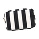 thumbnail image 4 of Bolsa de maquillaje pequeña, neceser multifuncional de viaje para artículos de aseo personal, para cable. Blanco y negro, 4 of 9