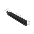 thumbnail image 2 of OULII 1 Set Surfboard Fin Holder with Hole Versatile Surfing Styles Black PVC for, 2 of 6