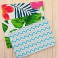 thumbnail image 2 of Wrapables 100% Cotton Kitchen Dish Towels (Set of 3), Tropical Flowers, 2 of 5