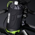 thumbnail image 1 of Soporte para botella de bicicleta, bolsa para manillar de bicicleta, accesorios para bicicleta (negro verde), 1 of 6