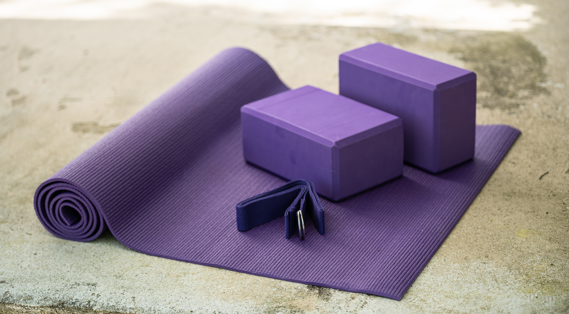 Hello Fit Yoga Starter Kit Purple
