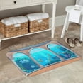 thumbnail image 7 of Yiaed Underwater Aquarium Arches Print Flannel Doormat Mat Outdoor Indoor Door Mats,Welcome Matt Outdoor Front Door Mat Doormat Outdoor Mat Outdoor Mat,16"x24", 7 of 7