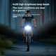 thumbnail image 4 of Delantero para Bicicleta de 4 LED con Pantalla Digital y Carga Tipo C para Seguridad en Ciclismo Nocturno Al Aire Libre., 4 of 5