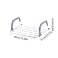thumbnail image 3 of Dvkptbk clothes rack Stainless Steel Hanging Clothes Drying Rack Foldable Window Balcony Laundry Drying Hanger Space Saving Storage Rack for Towels Clothes Socks Home Use, 3 of 6
