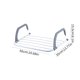 thumbnail image 3 of Ropa colgada de acero inoxidable, escurridero, ventana plegable, balcón, percha de lavandería, estador de almacenamiento para ahorrar espacio, toallas para interiores y exteriores, calcetines, 3 of 6