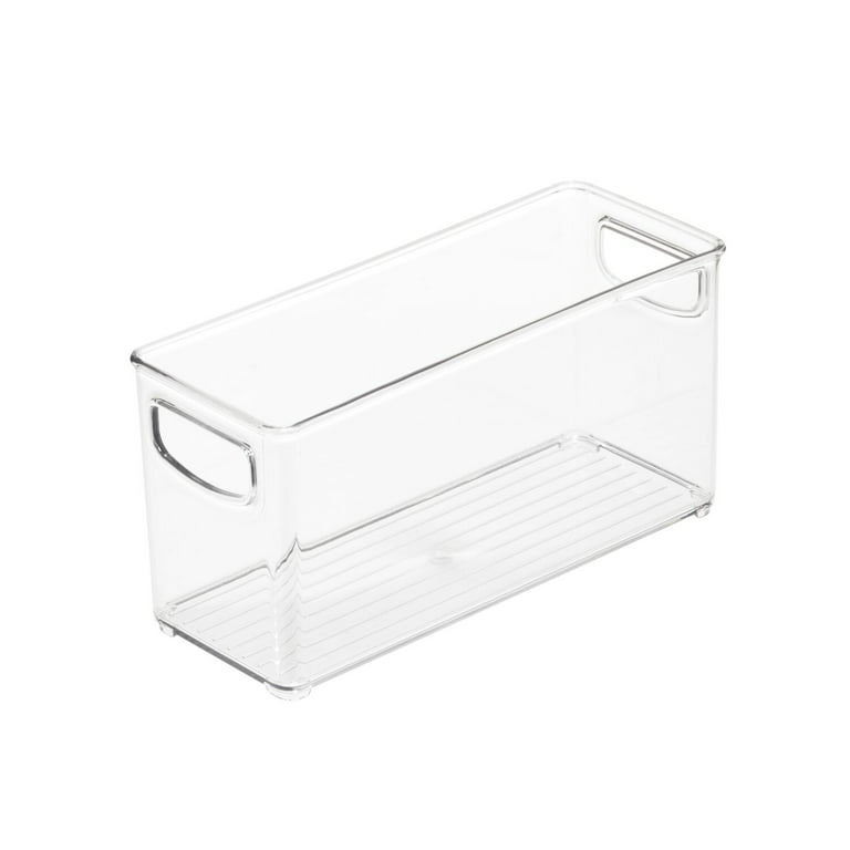 Tidy & Co. Set of 4 Stackable Clear Storage Bins 