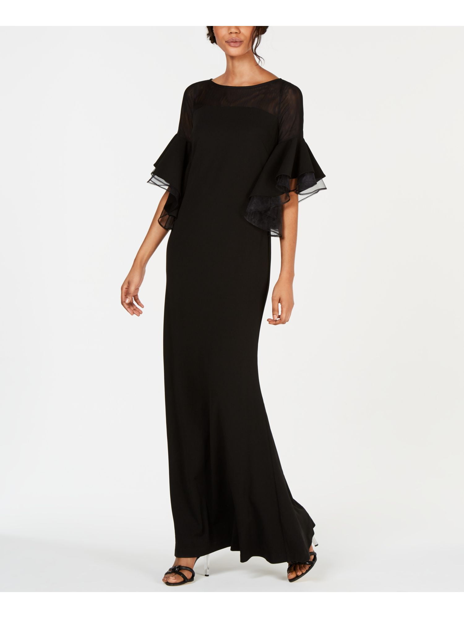 sheath calvin klein evening dresses