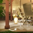 thumbnail image 5 of Outsunny 11' x 12.5' Outdoor Wood Pergola with Grape Trellis for Patio, Deck, Backyard, Lawn, Brown, 5 of 10
