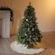 thumbnail image 1 of KG Navidad en stock Noel Navidad diseño creativo Dia 36 pulgadas 48 pulgadas sublimación tejida falda de árbol de Navidad de punto con cordón, 1 of 4