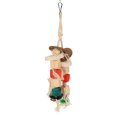 thumbnail image 1 of Bird Bite Toy, Grind Beak Teeth Edible Color Dyeing Satisfy Natural Habits Hanging  Chewing String Safe  For Bird Playing S,L, 1 of 8