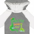 thumbnail image 4 of Inktastic My Gigi Loves Me Grandson Dinosaur Boys Long Sleeve Baby Bodysuit, 4 of 5