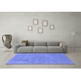 thumbnail image 3 of Ahgly Company Indoor Rectangle Oriental Blue Industrial Area Rugs, 7' x 10', 3 of 4