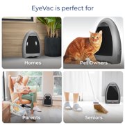 EyeVac Home Touchless Vacuum Automatic Dustpan - Fast & Powerful - Corded Canister Vacuum, Bagless