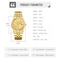 thumbnail image 4 of SKMEI Watches for Men,Luxury Round Big Face Business Dress Analog Quartz Mens Wristwatch Gifts for Men, 4 of 6