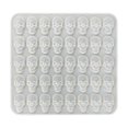 thumbnail image 2 of Floleo Halloween Skull Ice Cube Trays Silicone Chocolate Mold Wax Melt Molds Easy Release Ice Trays Non-Stick Chocolate Soap Pudding Jello Ice Cube Tray (Skull) Molds, 2 of 5