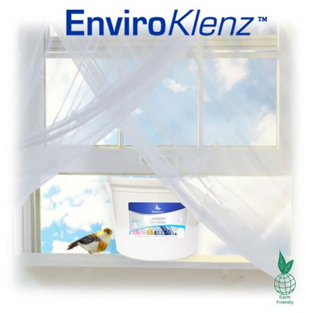 EnviroKlenz 80 Load Powder Fragrance-Free & Non-Toxic- Best Odor Eliminating Detergent for Mold, Mildew Odors, & Musty (Best Powdery Mildew Treatment)