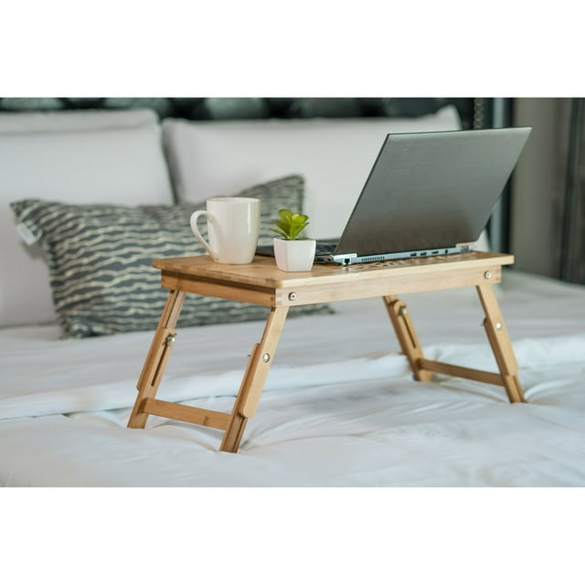 20" Long 100 Bamboo Laptop Table