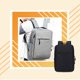 thumbnail image 5 of Greeniant Mochilas para portátil de 15,5 pulgadas de almacenamiento de manga de gran capacidad con orificio de carga Bolsas de hombro Ropa Deportiva, Zapatos Negro, 5 of 6