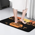 thumbnail image 4 of Pumpkin Spooky Front Door Mat,Non-Slip Doormat Halloween Floor Entryway Rug 17x31.5 Inch Switch Rug for Room Winter Laundry, 4 of 4