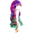 thumbnail image 1 of Peluca Rizada Larga Anime Cosplay Peluca Peluca De Pelo Largo Con Flequillo Peluca Rizada Con Flequillo Pelucas Moradas Para Mujeres Pelucas Rizadas Peluca De Mujer Peluca, 1 of 5