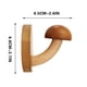 thumbnail image 2 of Perchero Nórdico de Madera Maciza. Perchero de Pared Sin Taladros para Sombreros, Abrigos, Llaves y Bufandas. Adhesivo o para Puerta. Fácil Instalación., 2 of 6